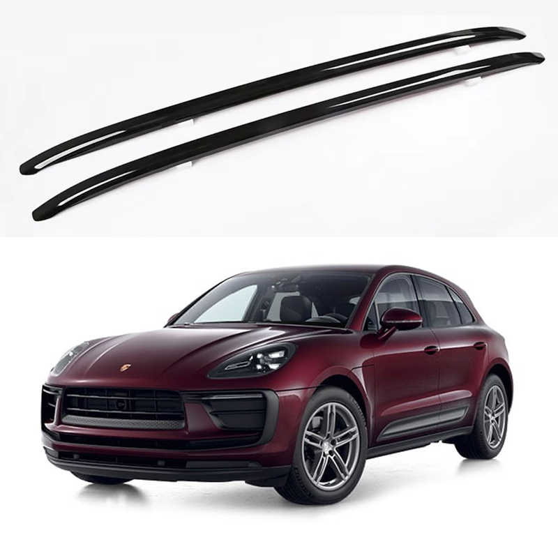 Car Roof Rack Cross Bar - OEM スタイル車のルーフラックポルシェマカンターボ S GTS 2019-2025 レールバー荷物キャリアバートップクロスバーラックレールボックス