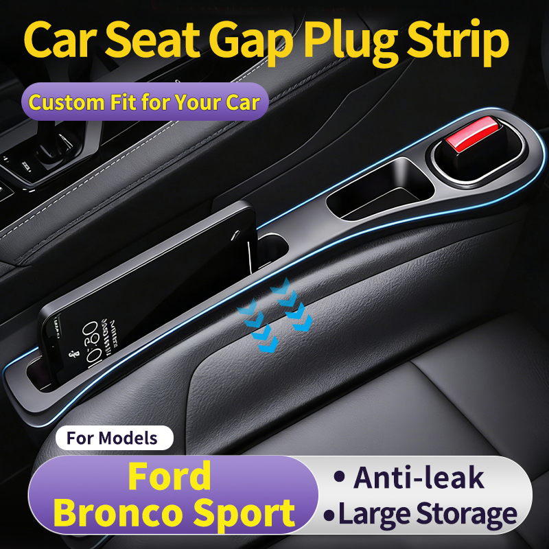 Car Accessories Useful - 車の隙間埋めストリップ フォード ブロンコ スポーツ用 2個セット 車の隙間漏れ防止ストリップ