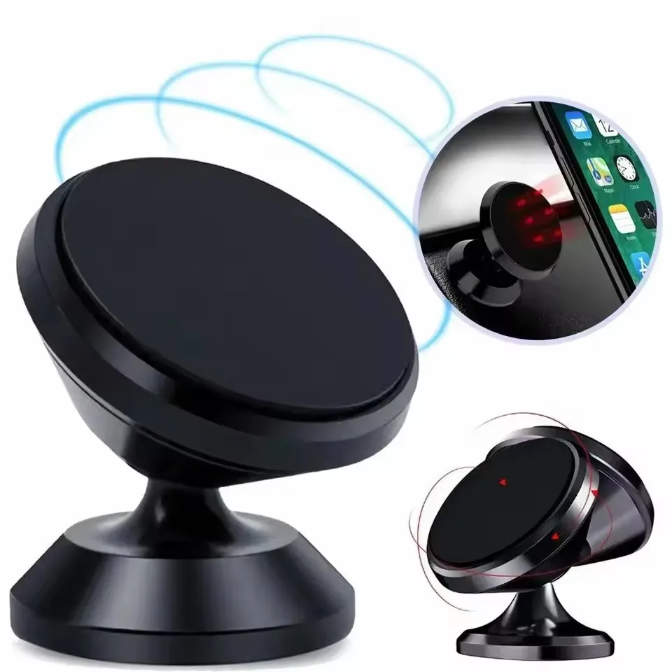 Car Accessories Xiaomi - 磁気自動車電話ホルダーマグネットマウントブラケット車のダッシュボード壁に貼り付ける携帯電話サポート車内 iPhone Samsung Xiaomi