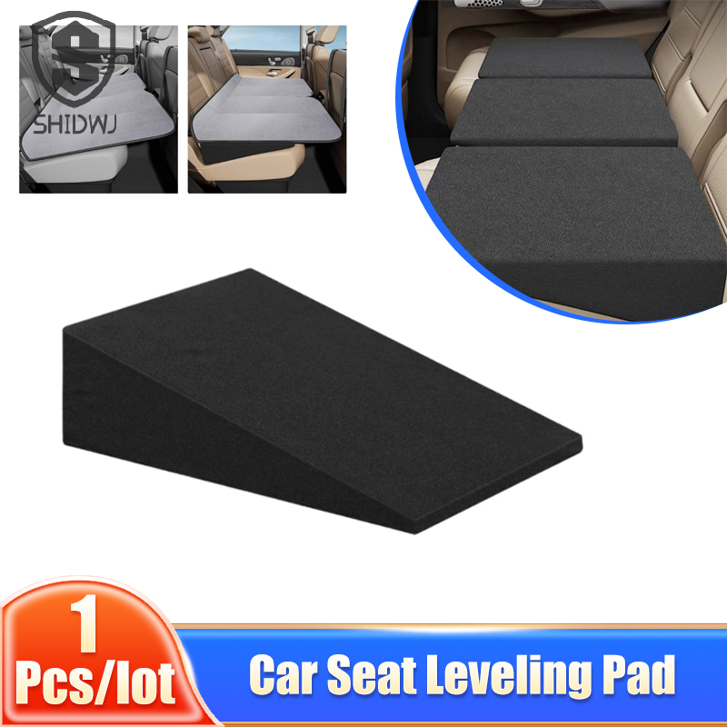 Car Seat Cushion Memory Foam - カーシートウェッジレベリングパッド低反発マットフラットカーシートクッションシートクッション高さ向上疲労軽減カー用品