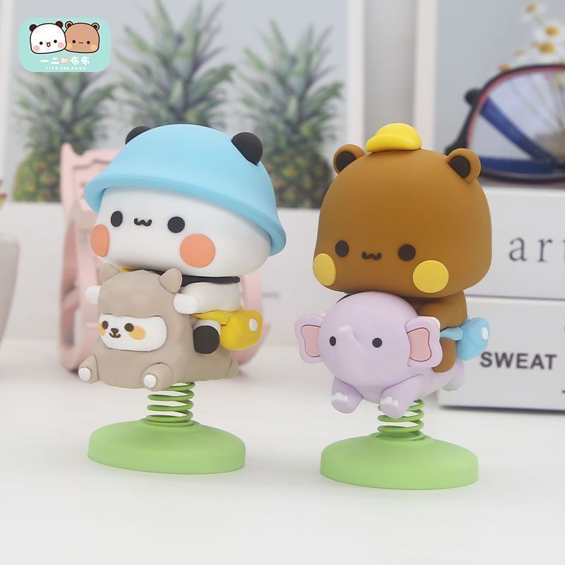 Yier Bubu スプリングスイングフィギュア かわいい漫 - Car Accessories Etsy のレビューと価格