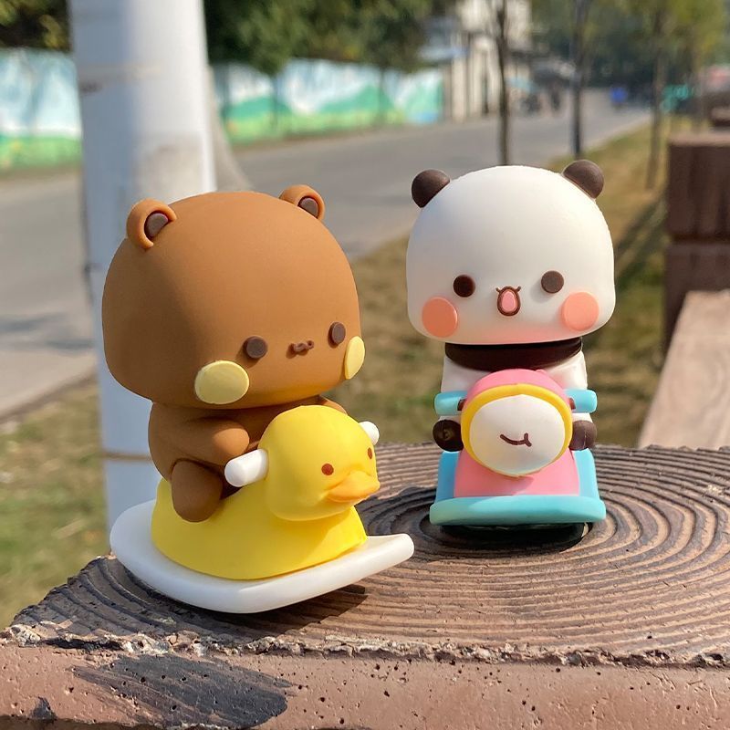 Yier Bubu スプリングスイングフィギュア かわいい漫 - Car Accessories Etsy のレビューと価格