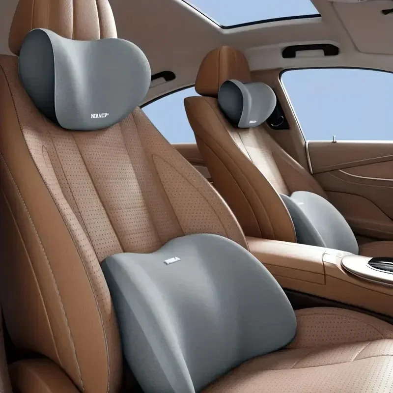 車用ネックピロープロテクター、メモリーフォームオートシートヘ - Car Seat Cushion Memory Foam のレビューと価格