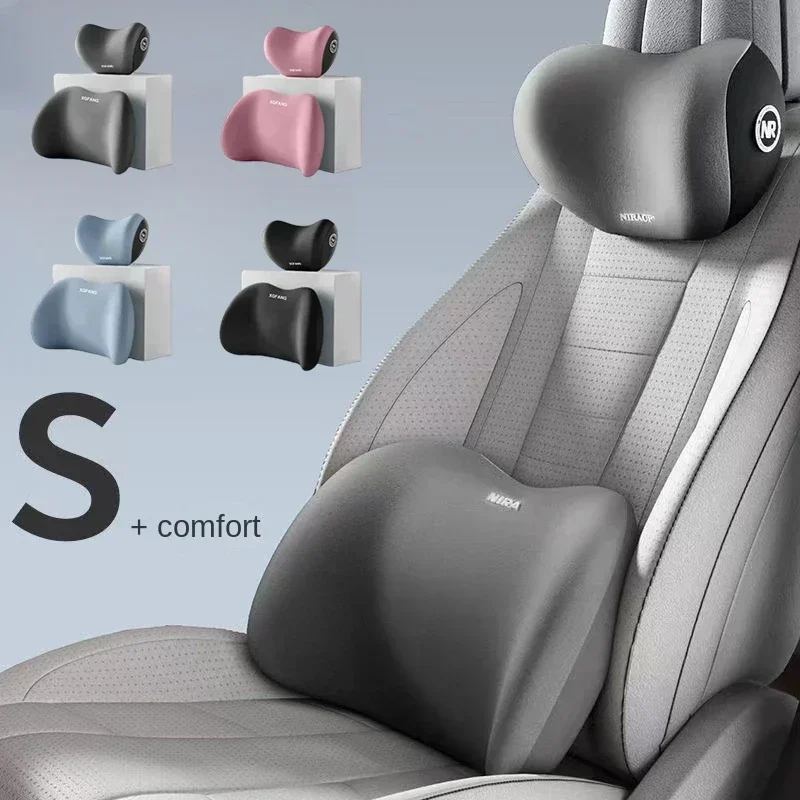 車用ネックピロープロテクター、メモリーフォームオートシートヘ - Car Seat Cushion Memory Foam のレビューと価格