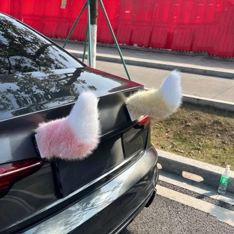車用電動小型テールデコレーション、音声制御、可愛いコスプレ小 - Car Accessories Useful のレビューと価格