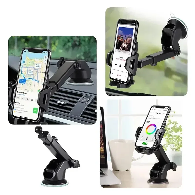 車載スマホホルダー マウントスタンド 吸盤式 エアコン吹き出 - Car Accessories Xiaomi のレビューと価格