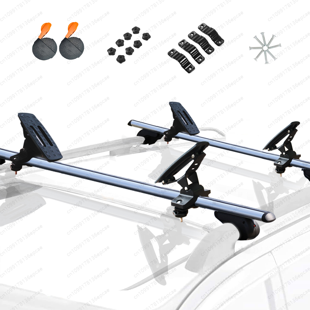 ユニバーサルカヤックサドルカヌールーフラックブラケット、ほと - Car Roof Rack Cross Bar のレビューと価格