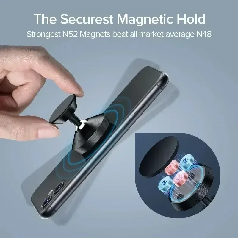 磁気自動車電話ホルダーマウントダッシュボードスマートフォンモ - Car Accessories Xiaomi のレビューと価格