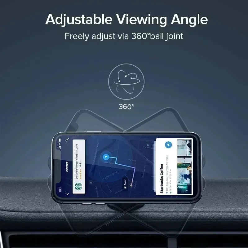磁気自動車電話ホルダーマウントダッシュボードスマートフォンモ - Car Accessories Xiaomi のレビューと価格